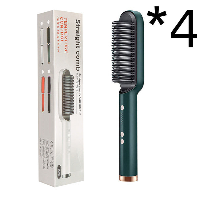 Brosse électrique à double usage pour lisser et boucler les cheveux Les Visionnaires