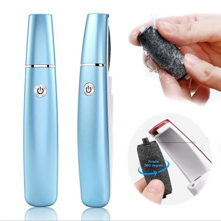 Peau exfoliante et beauté des pieds Peau Pédicure appareil à batterie sèche électrique broyeur à pied