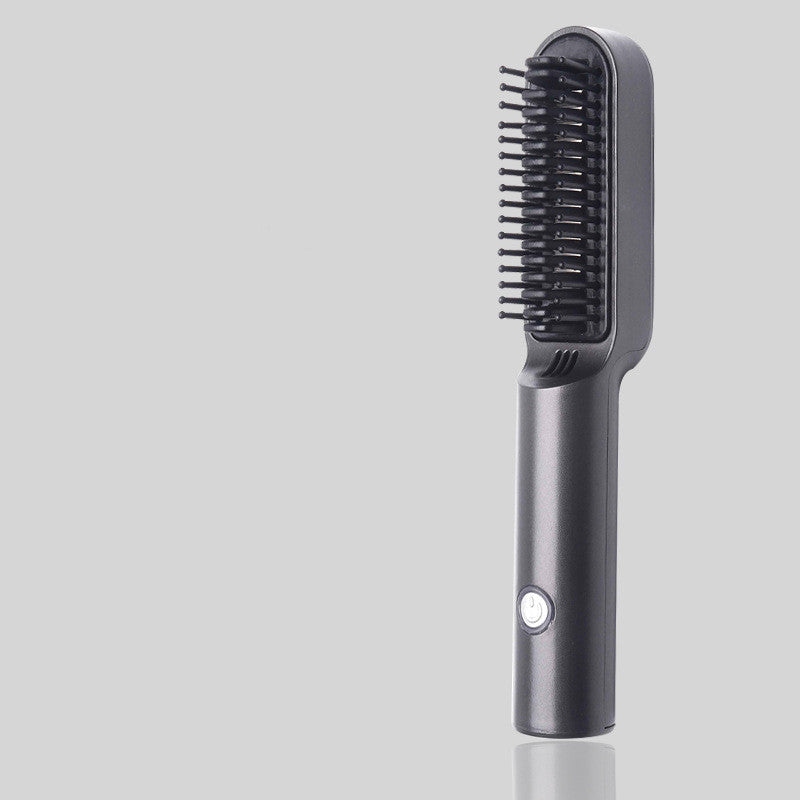 Lisseur de cheveux sans fil avec recharge USB.