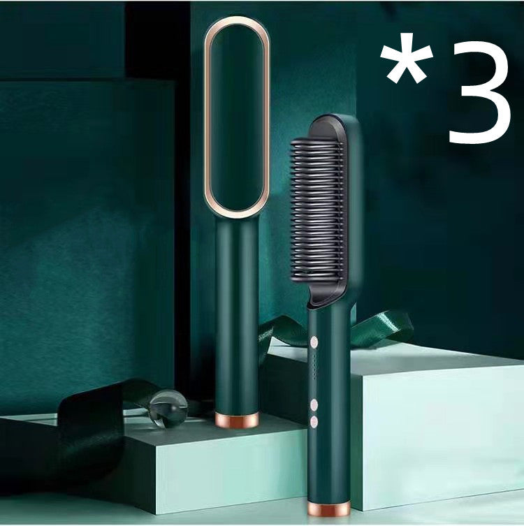 Brosse électrique à double usage pour lisser et boucler les cheveux Les Visionnaires