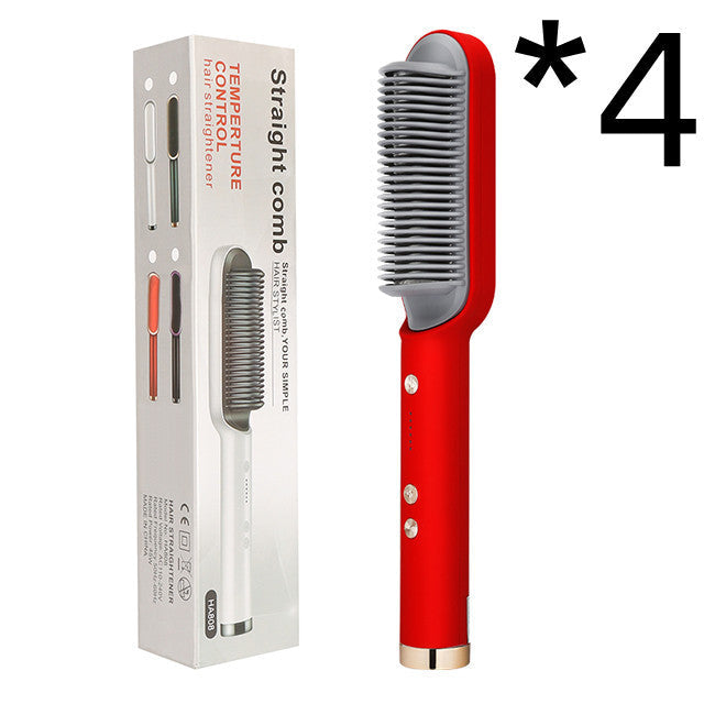 Brosse électrique à double usage pour lisser et boucler les cheveux Les Visionnaires