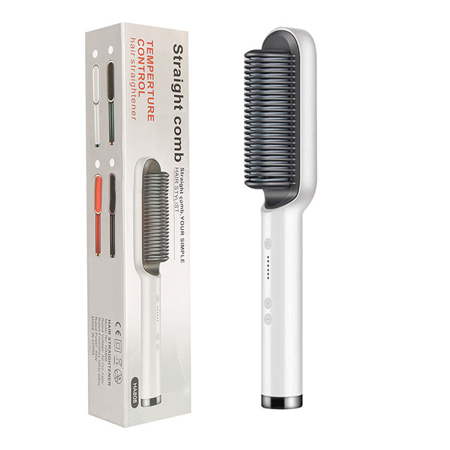 Brosse électrique à double usage pour lisser et boucler les cheveux Les Visionnaires