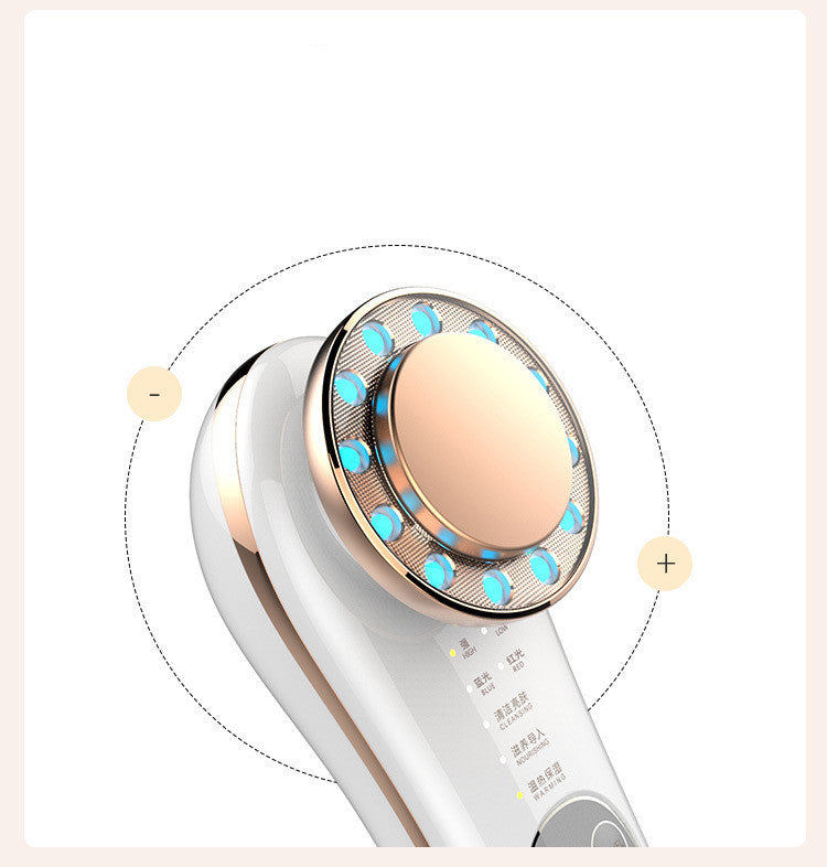 Massage du visage Soins de La Peau Outils 7 Dans 1 Visage De Levage Machine Visage Galvanique Machine Visage Serrage Machine Pour La Peau Haute fréquence Du Visage Machine
