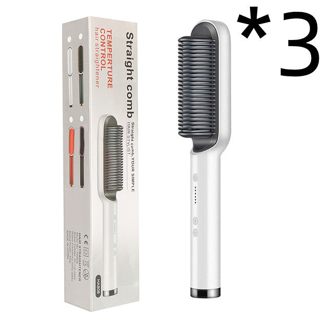 Brosse électrique à double usage pour lisser et boucler les cheveux Les Visionnaires