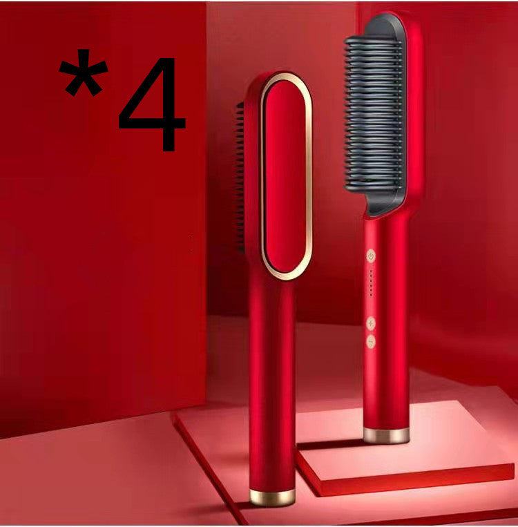 Brosse électrique à double usage pour lisser et boucler les cheveux Les Visionnaires