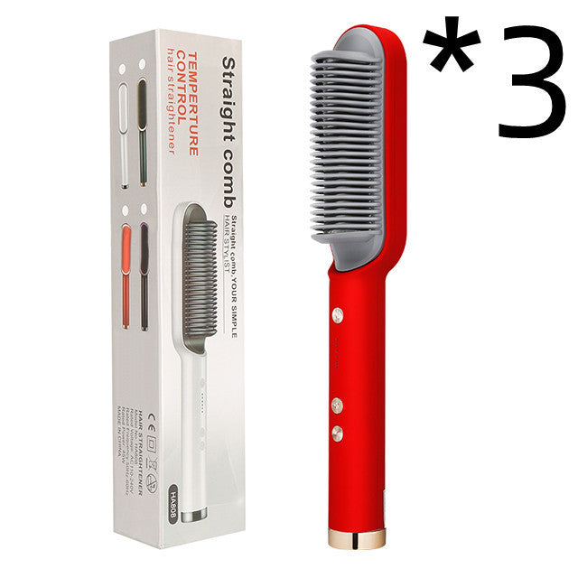 Brosse électrique à double usage pour lisser et boucler les cheveux Les Visionnaires