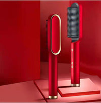 Brosse électrique à double usage pour lisser et boucler les cheveux Les Visionnaires