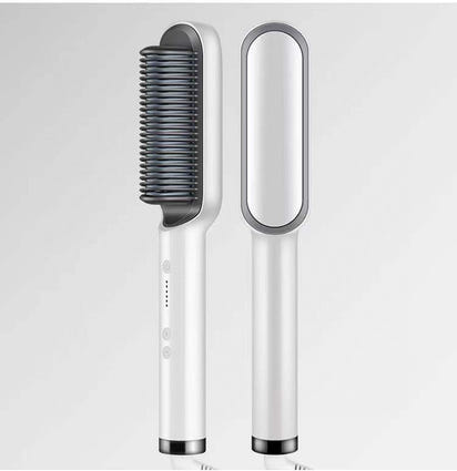Brosse électrique à double usage pour lisser et boucler les cheveux Les Visionnaires