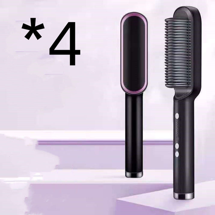Brosse électrique à double usage pour lisser et boucler les cheveux Les Visionnaires