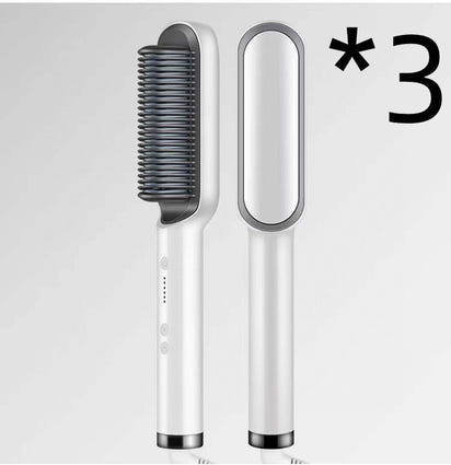 Brosse électrique à double usage pour lisser et boucler les cheveux Les Visionnaires