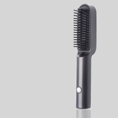 Lisseur de cheveux sans fil avec recharge USB.