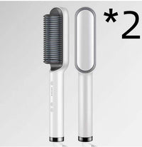 Brosse électrique à double usage pour lisser et boucler les cheveux Les Visionnaires