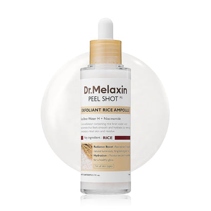 Dr. Melaxin Rice Exfoliating & Softening Toner – 80ml