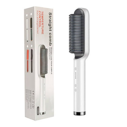 Brosse électrique à double usage pour lisser et boucler les cheveux Les Visionnaires