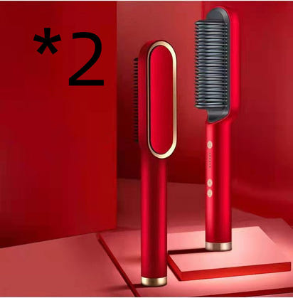 Brosse électrique à double usage pour lisser et boucler les cheveux Les Visionnaires