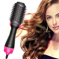 AirGlam™ – Brosse Sèche-Cheveux 2-en-1 | Lissage, Séchage et Volume en Un Seul Geste pour des Cheveux Sublimes Les Visionnaires