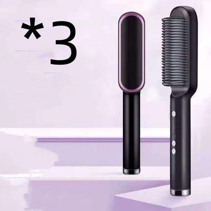 Brosse électrique à double usage pour lisser et boucler les cheveux Les Visionnaires