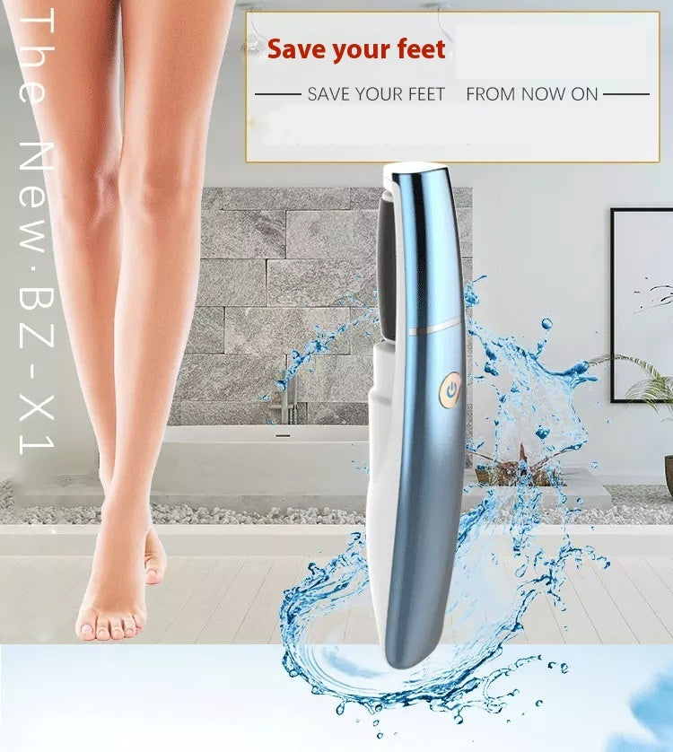 Peau exfoliante et beauté des pieds Peau Pédicure appareil à batterie sèche électrique broyeur à pied